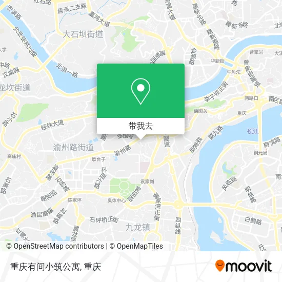 重庆有间小筑公寓地图