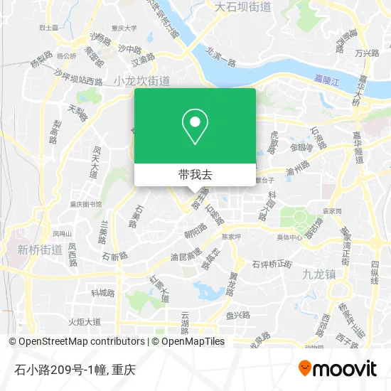 石小路209号-1幢地图