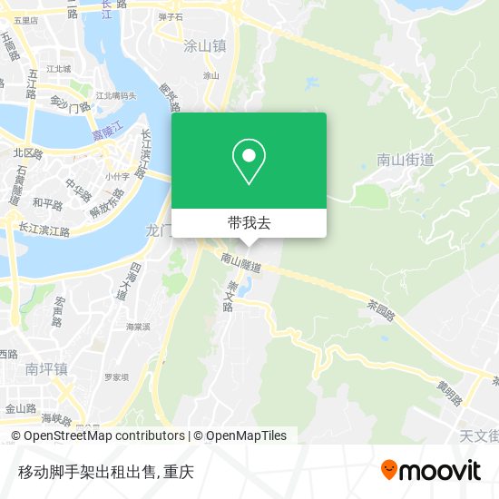 移动脚手架出租出售地图