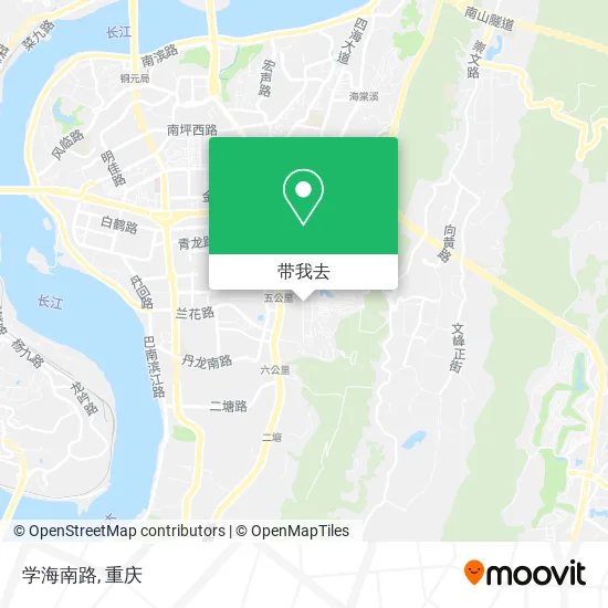 学海南路地图