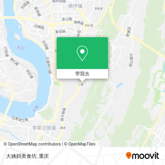 大姨妈美食坊地图