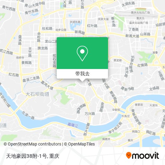 天地豪园38附-1号地图