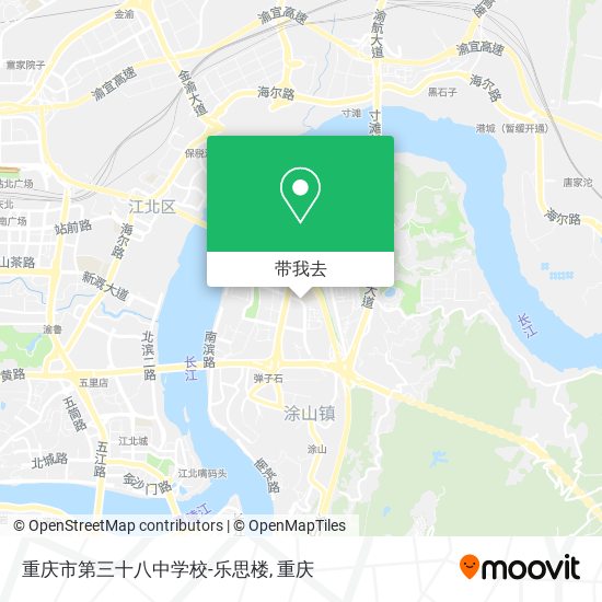 重庆市第三十八中学校-乐思楼地图