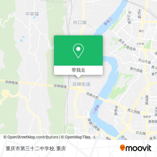 重庆市第三十二中学校地图
