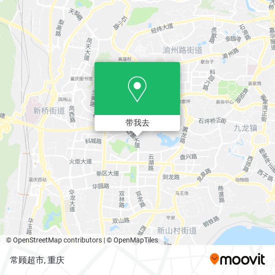 常顾超市地图
