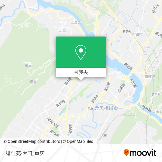 缙佳苑-大门地图