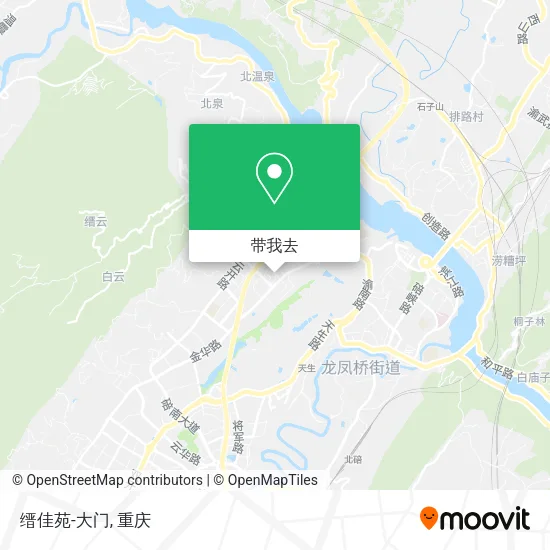 缙佳苑-大门地图