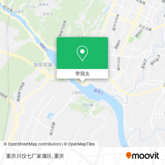 重庆川仪七厂家属区地图