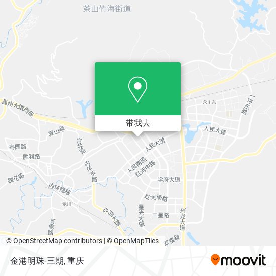 金港明珠-三期地图