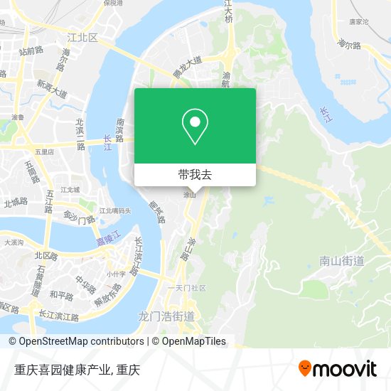 重庆喜园健康产业地图