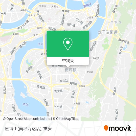痘博士(南坪万达店)地图