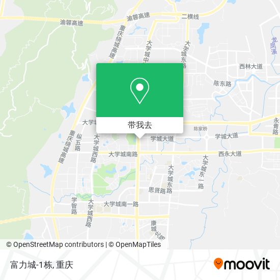 富力城-1栋地图