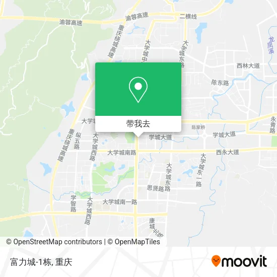 富力城-1栋地图