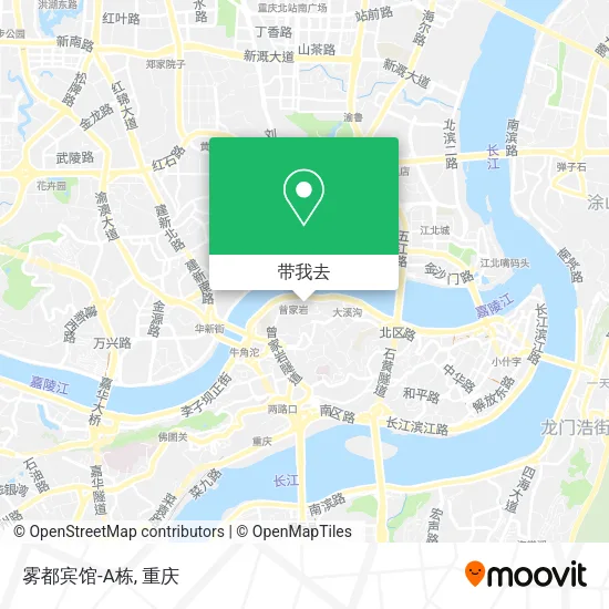 雾都宾馆-A栋地图