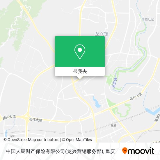 中国人民财产保险有限公司(龙兴营销服务部)地图