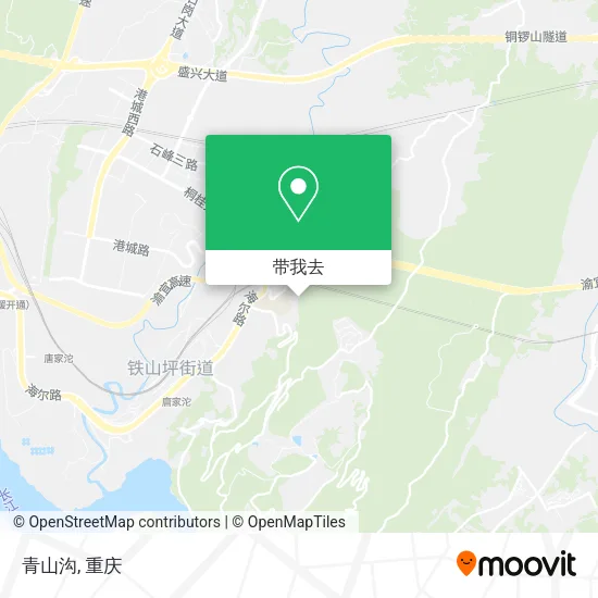 青山沟地图