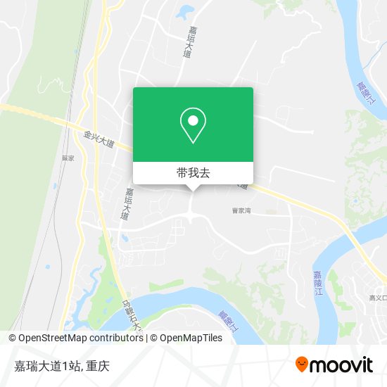 嘉瑞大道1站地图