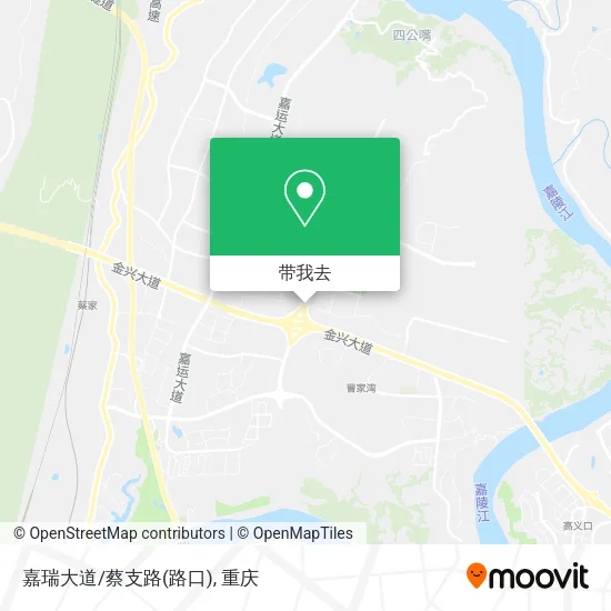 嘉瑞大道/蔡支路(路口)地图