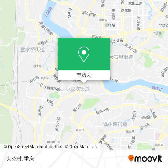 大公村地图
