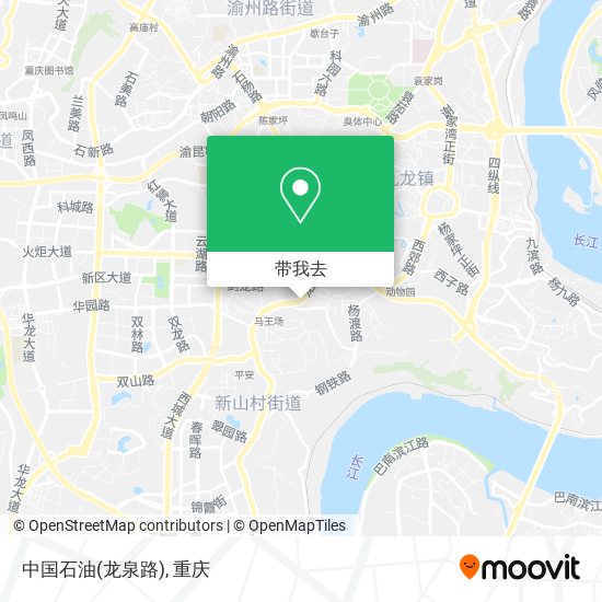 中国石油(龙泉路)地图