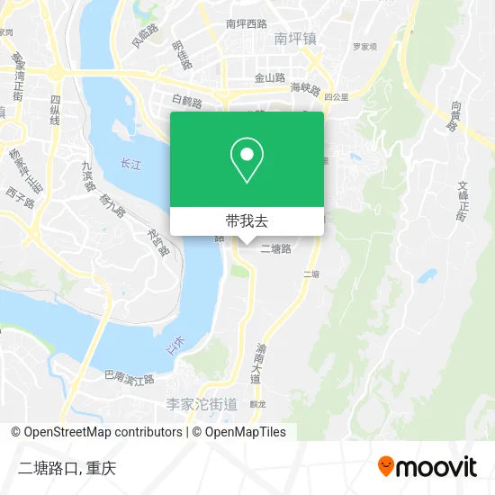 二塘路口地图