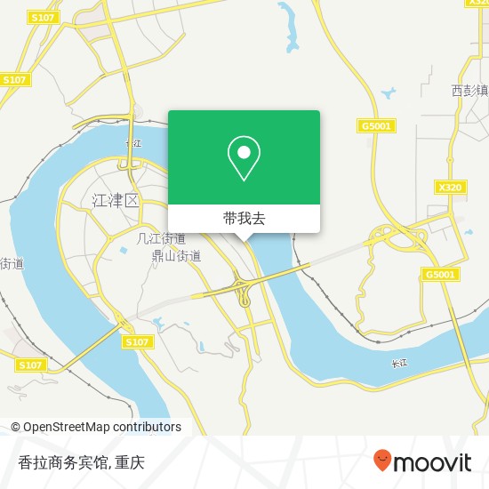 香拉商务宾馆地图