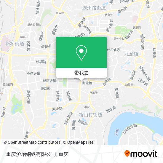 重庆沪冶钢铁有限公司地图