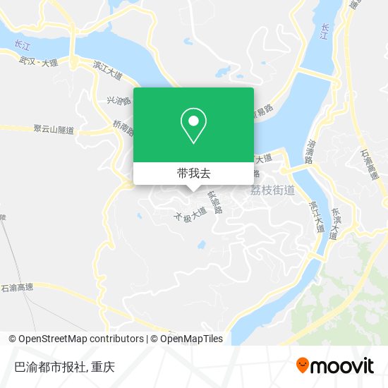 巴渝都市报社地图