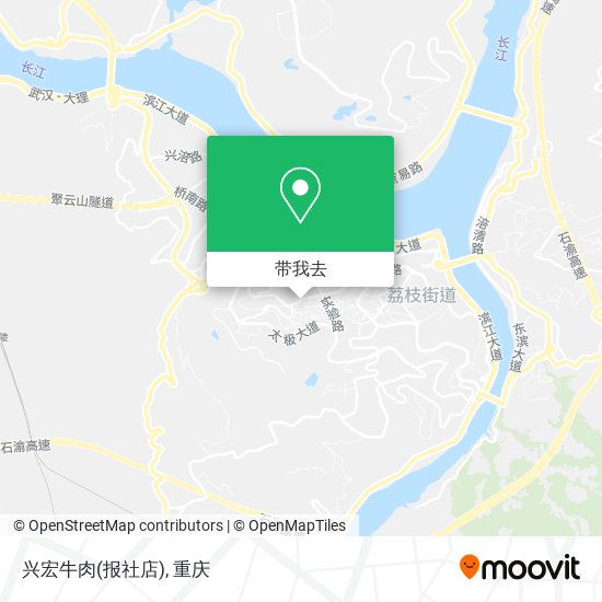 兴宏牛肉(报社店)地图