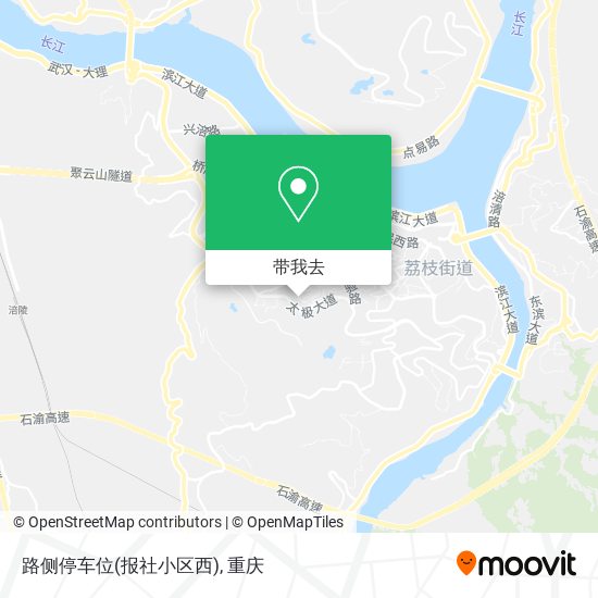 路侧停车位(报社小区西)地图