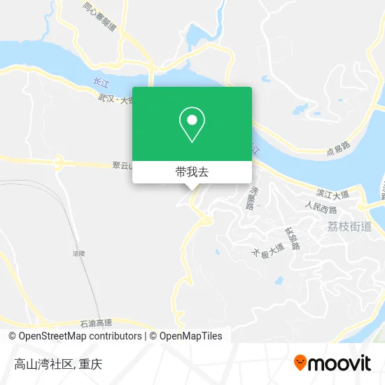 高山湾社区地图