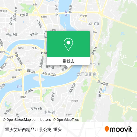 重庆艾诺西精品江景公寓地图