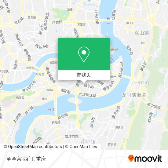 至圣宫-西门地图