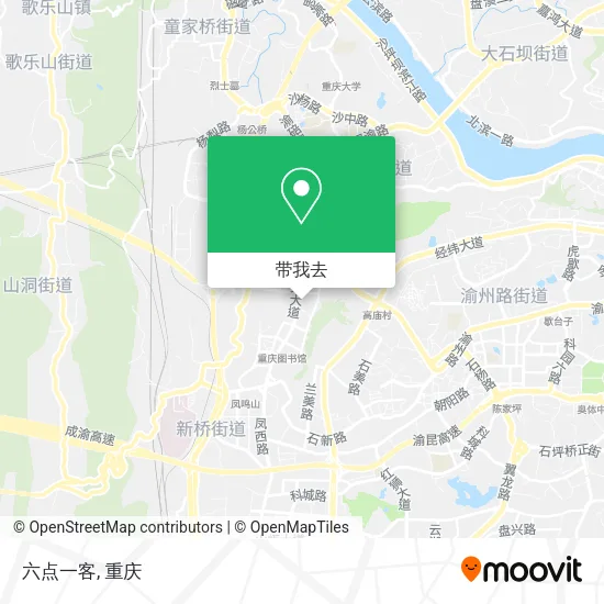 六点一客地图