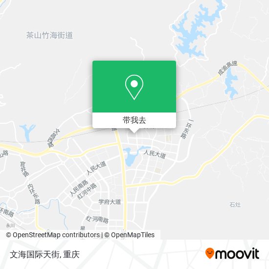 文海国际天街地图