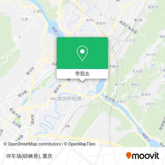 停车场(碚峡巷)地图