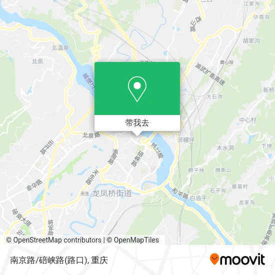 南京路/碚峡路(路口)地图