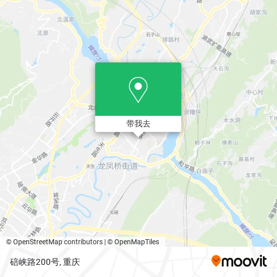 碚峡路200号地图