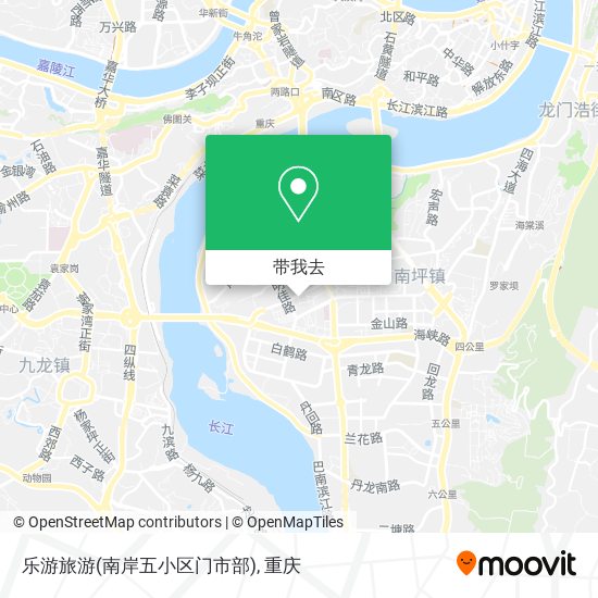 乐游旅游(南岸五小区门市部)地图