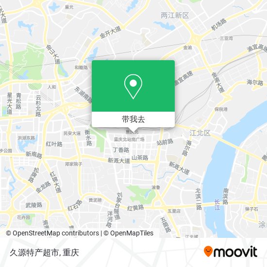 久源特产超市地图