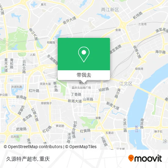久源特产超市地图