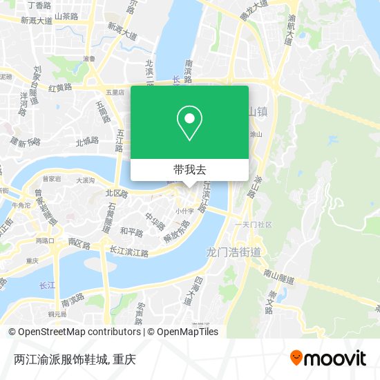两江渝派服饰鞋城地图