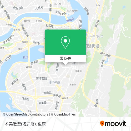 术美造型(塔罗店)地图