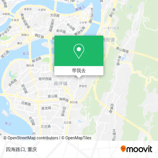 四海路口地图
