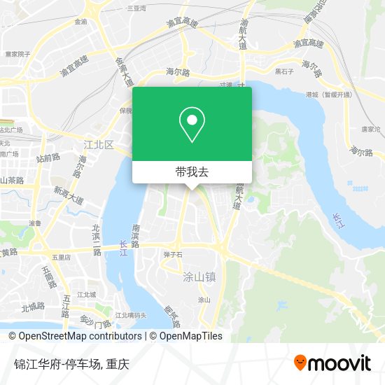 锦江华府-停车场地图