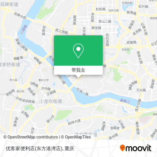 优客家便利店(东方港湾店)地图