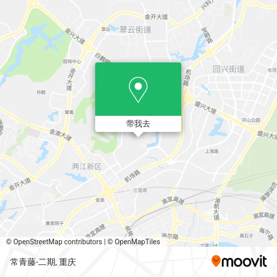 常青藤-二期地图