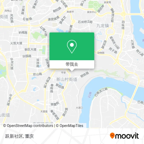 跃新社区地图