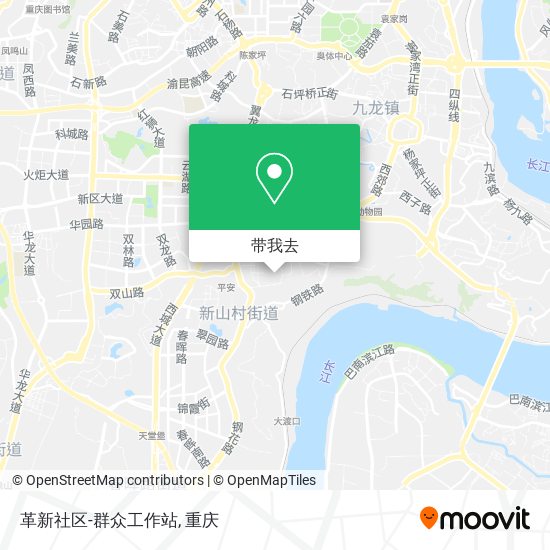 革新社区-群众工作站地图