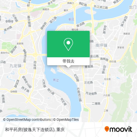 和平药房(骏逸天下连锁店)地图